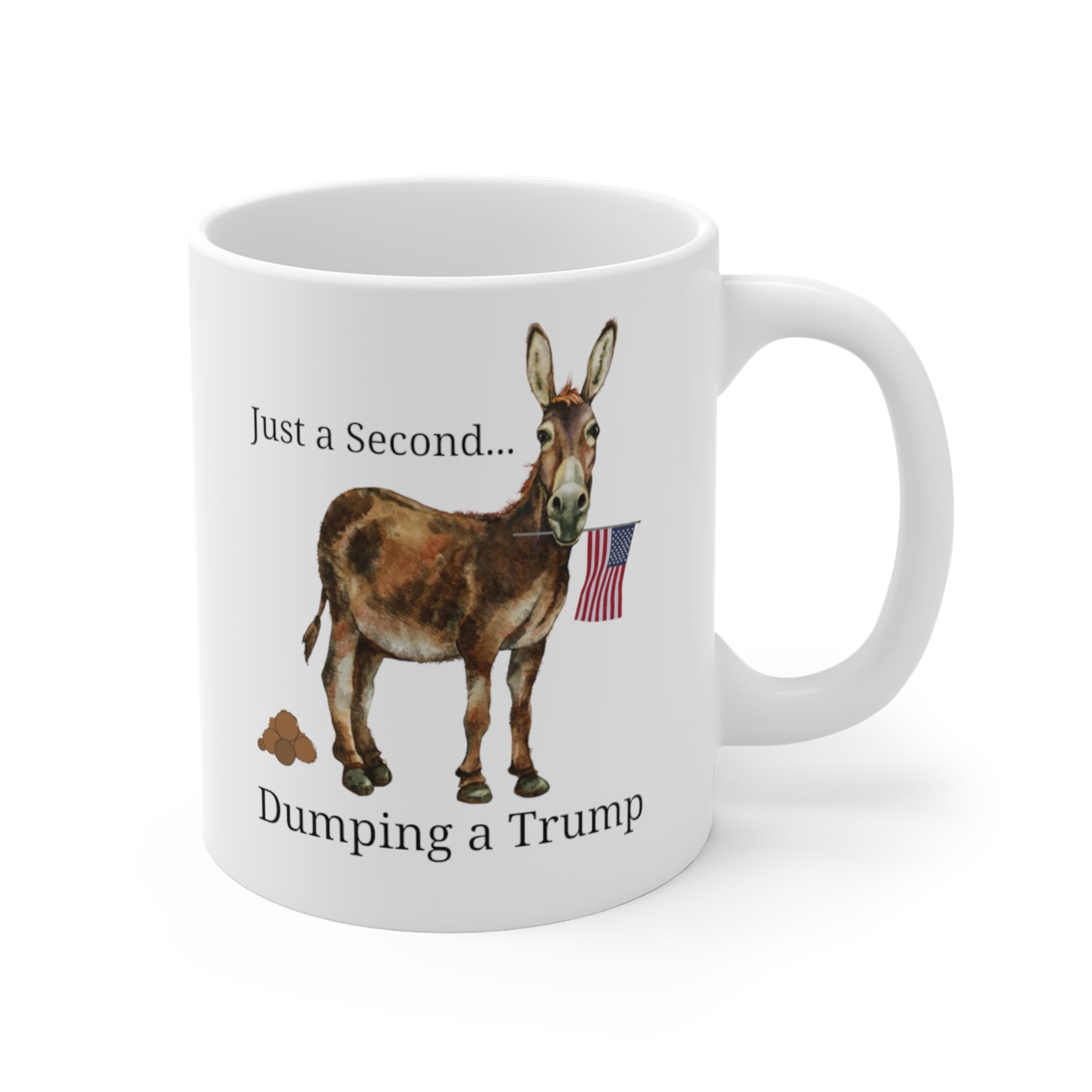 Just a Second...Dumping a Trump Coffee Mug