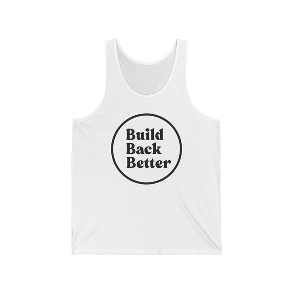 Build Back Better Jersey Tank