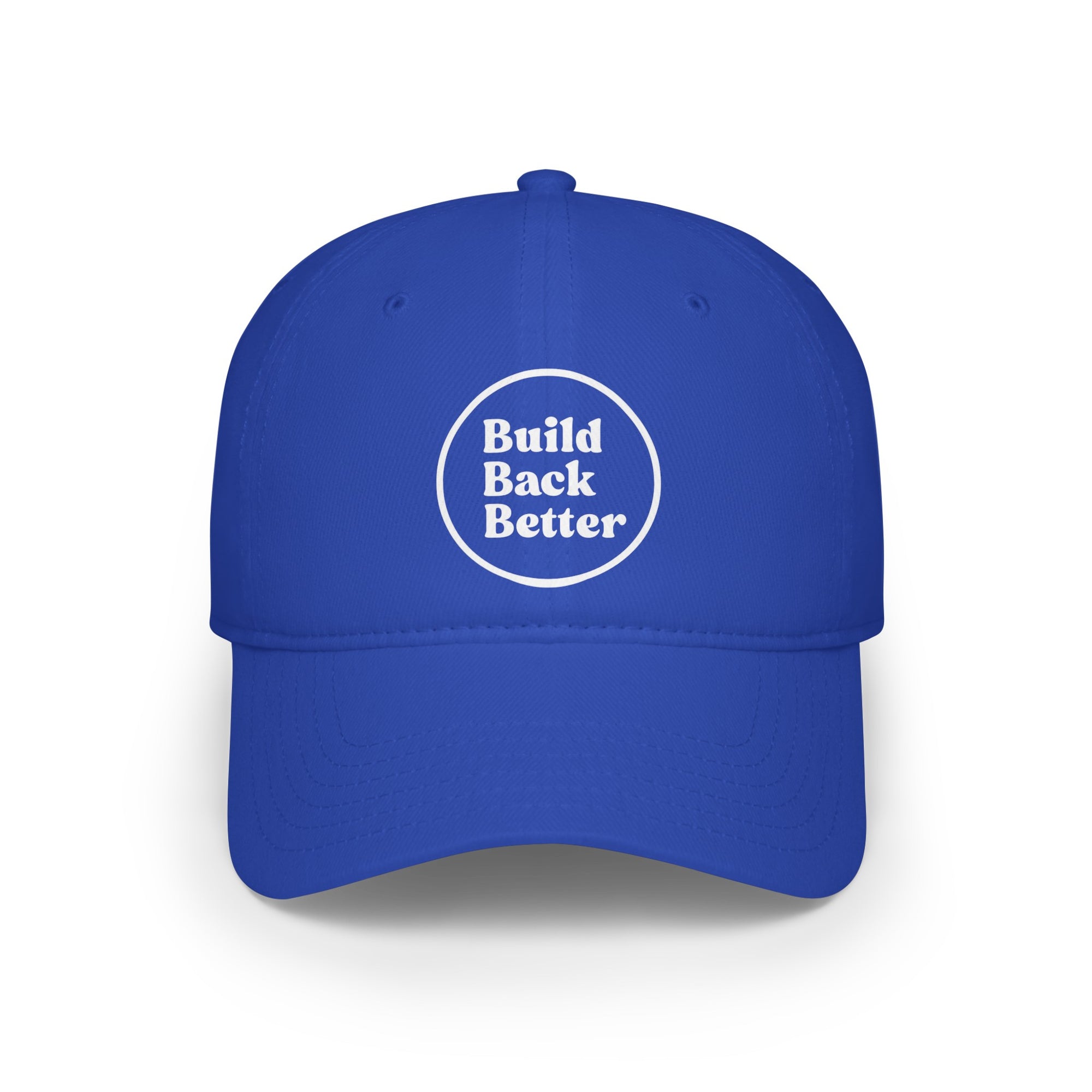 Build Back Better Low Profile Baseball Cap