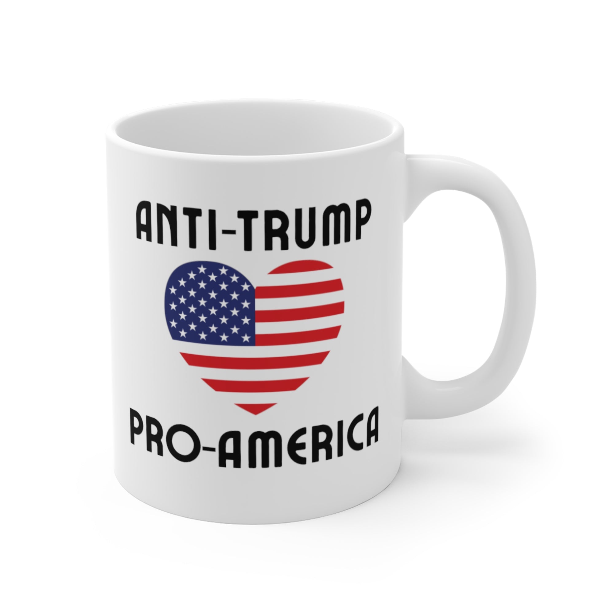 Anti-Trump Pro America   Mug 11oz