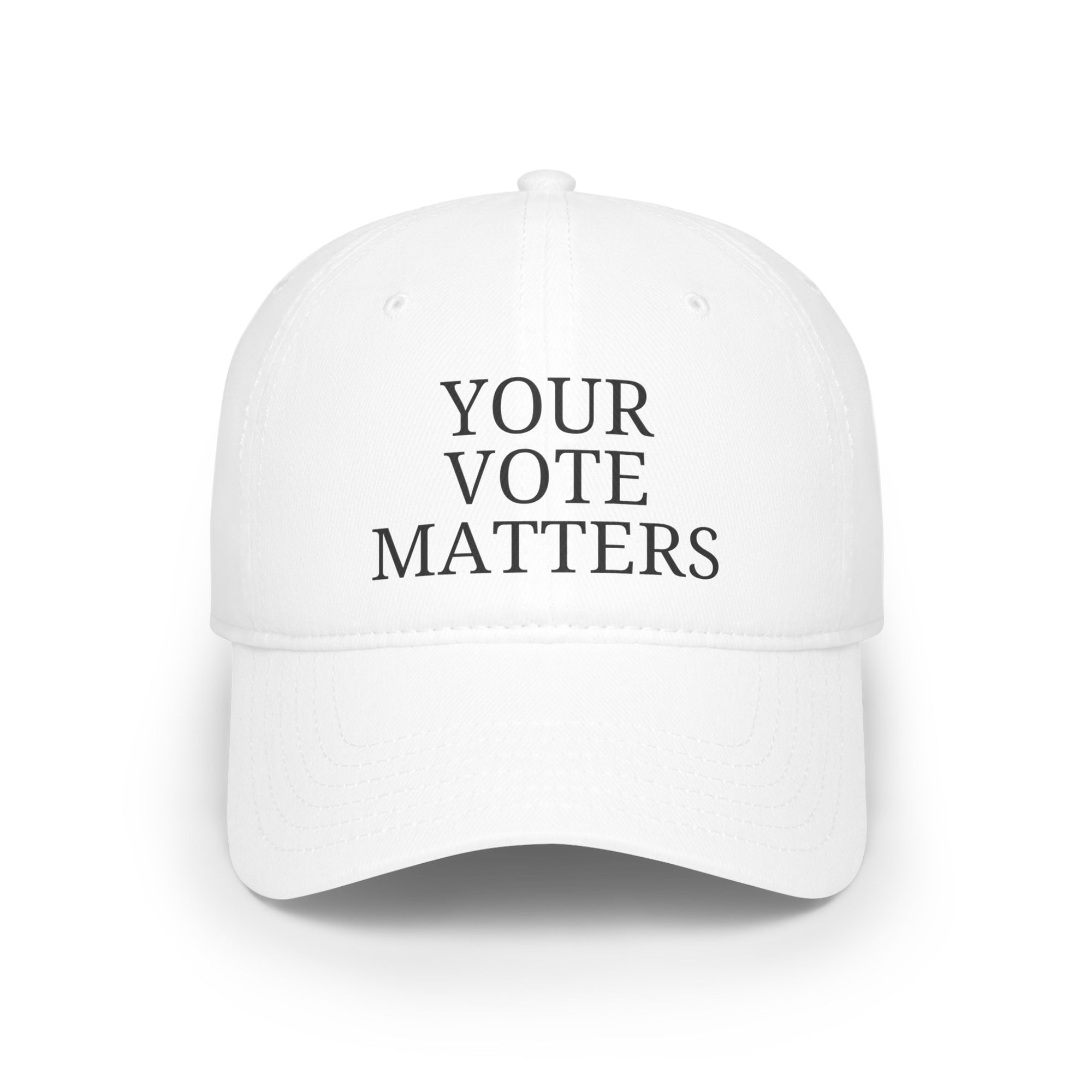 Your Vote Matters   Low Profile Baseball Cap