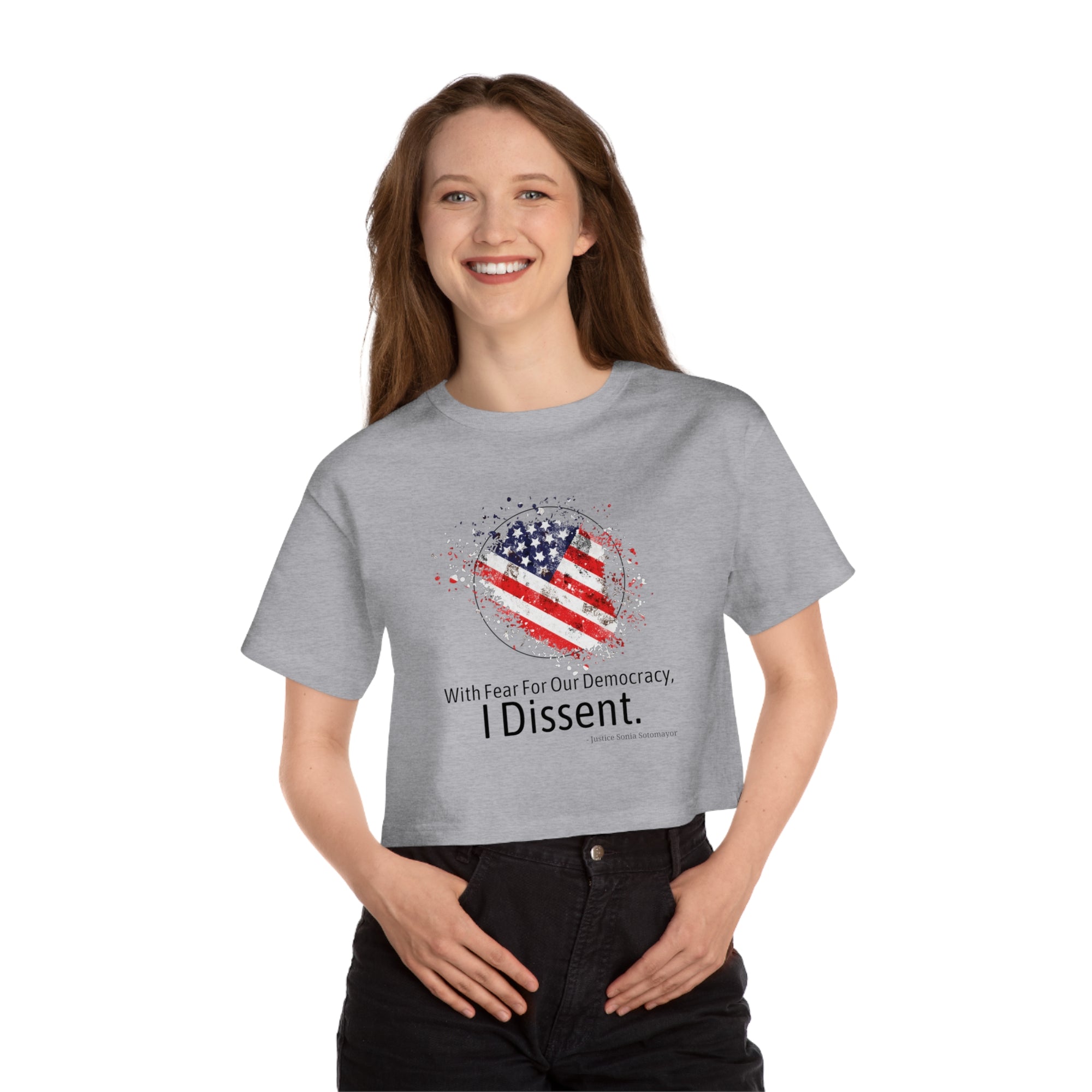 I Dissent Crop Top