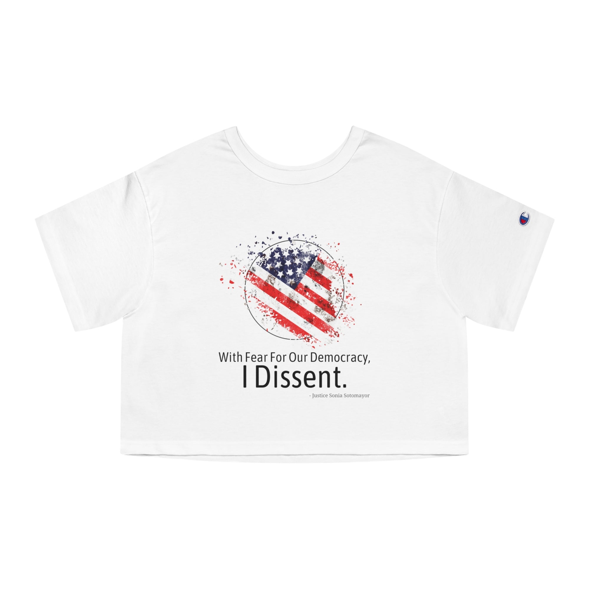 I Dissent Crop Top